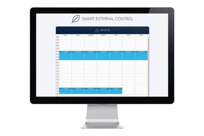 Contrôle des horaires d'éclairage